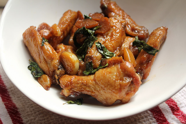 San Bei Ji Wings (Three Cup Chicken Wings)