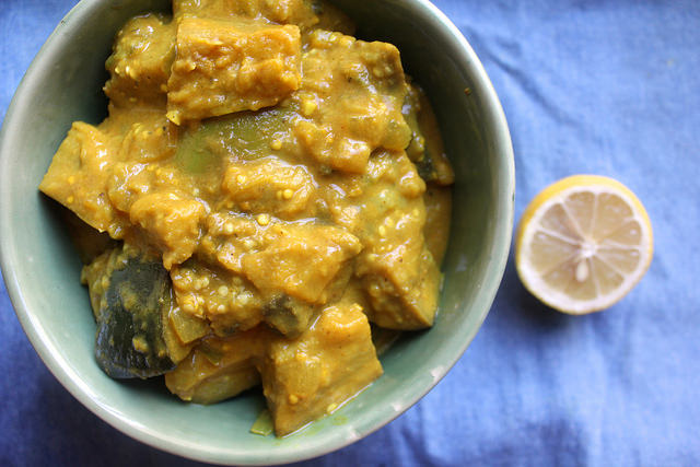 Eggplant Coconut Curry
