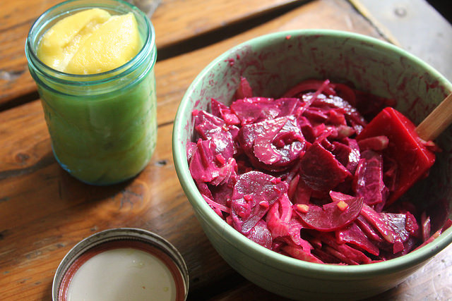 Beet Salad with Preserved Lemon
