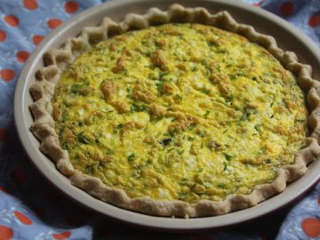 Asparagus and Feta Quiche