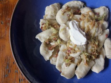 Ukrainian Cabbage Dumplings (Varenyky), and a Confession