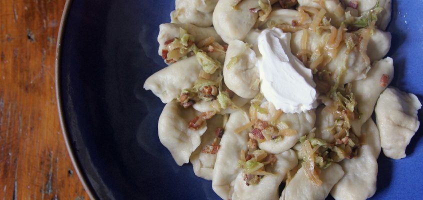 Ukrainian Cabbage Dumplings (Varenyky), and a Confession
