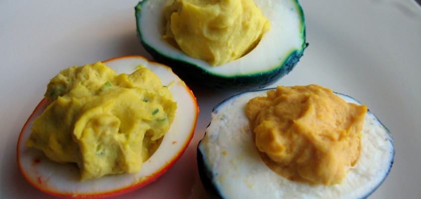 Deviled (Easter) Eggs, Three Ways