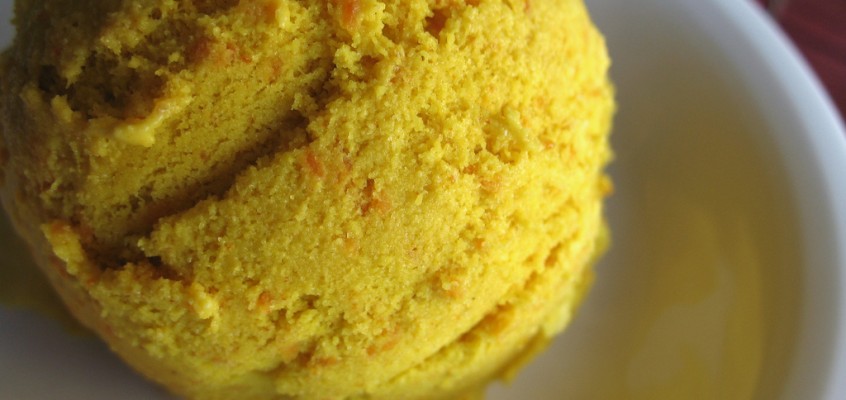 Curry Carrot Ice Cream