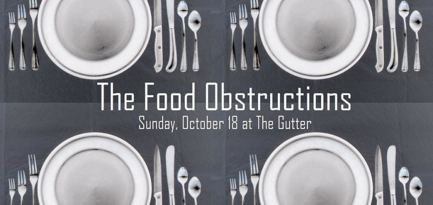The Food Obstructions Cook-Off Series at The Gutter