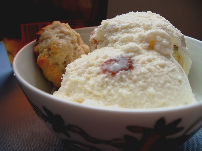 Bourbon Sugar Cookie Crunch Ice Cream