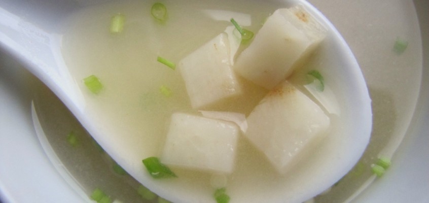 Celeriac Miso Soup