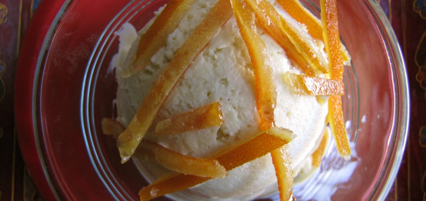 Spiced Orange Ice Cream