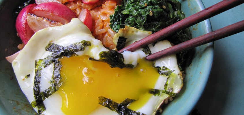 Brown Rice & Radish Bibimbap