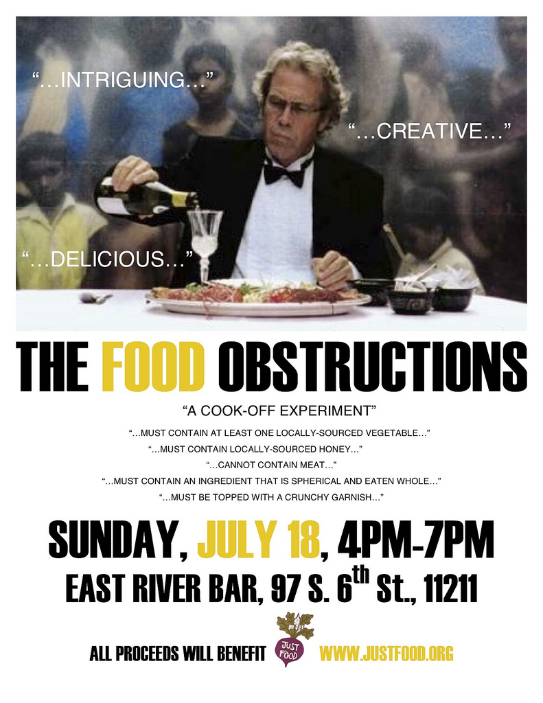 The Biggest, Best, Most Outdoors, Food Obstructions IV is July 18th