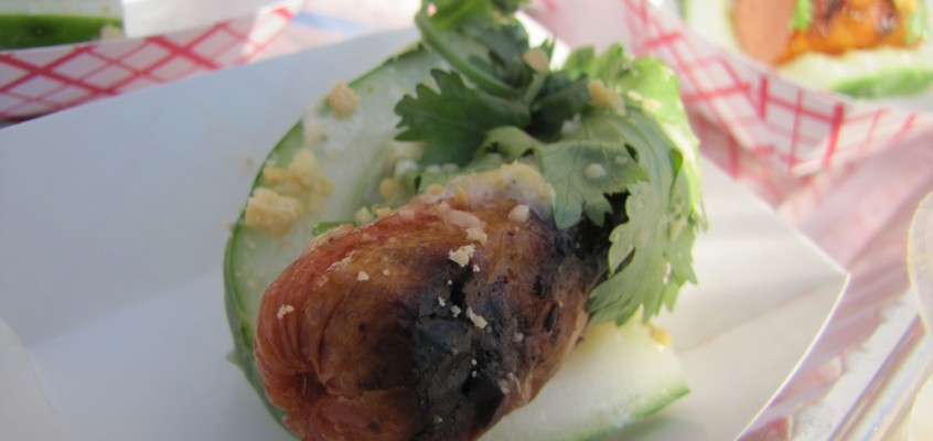 The Green Curry Cucumber Dog (and a recap of the Great Hot Dog Cook-Off ’10)