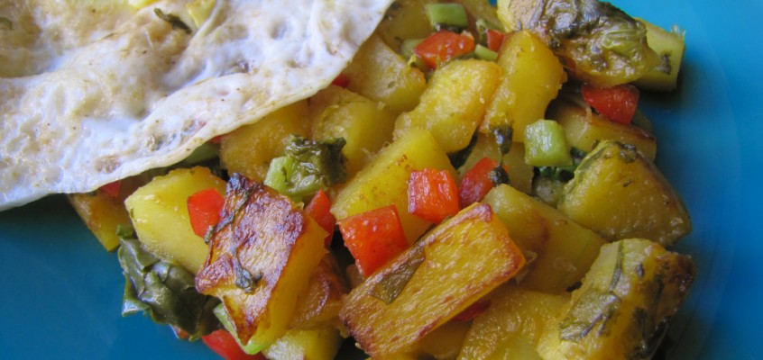 Spicy Squash Hash