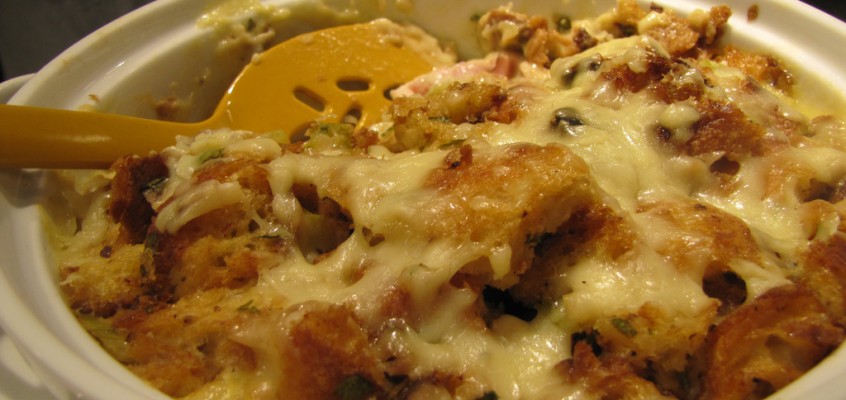 Chicken Cordon Bleu Bake, the Winning Casserole Party ’10 Entry