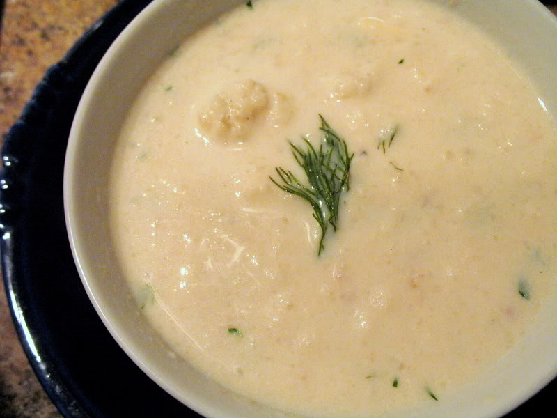 Cream of Cauliflower Soup