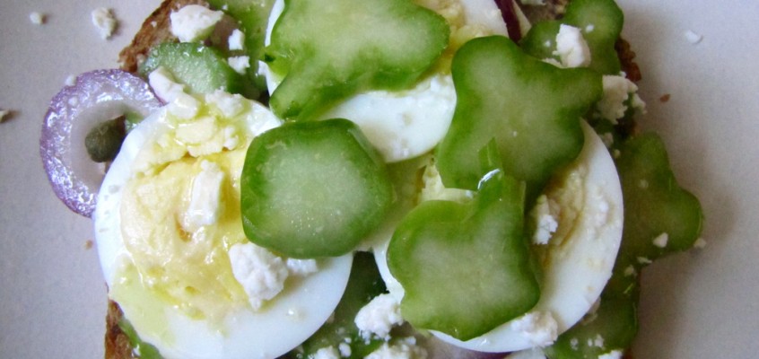 Quick-Marinated Broccoli Stems