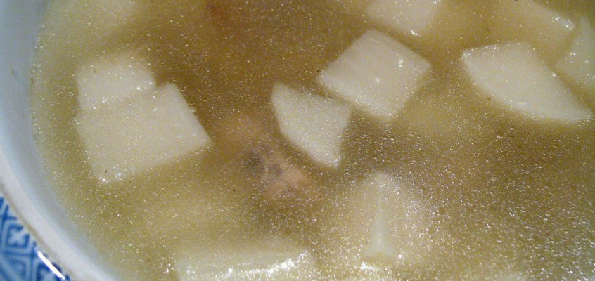 “Peasant” Turnip Soup