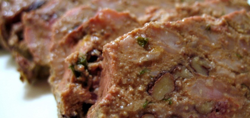 Country Pâté with Pecans and Cranberries