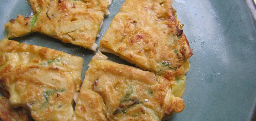 Savory Mushroom & Scallion Pancakes