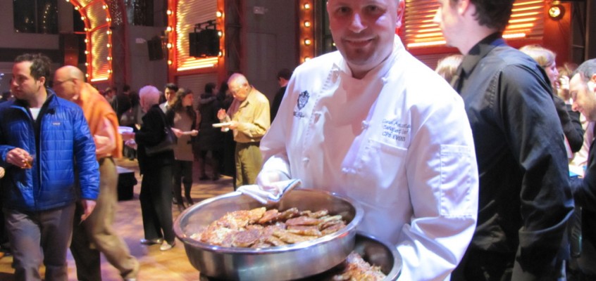 Telepan’s Celery Root Latkes (and a recap of the Latke Festival at BAM)