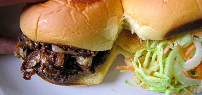 Surf ‘n Turf Buddy Burgers