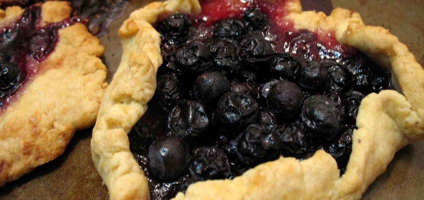 Blueberry Heart Tarts (well, almost)