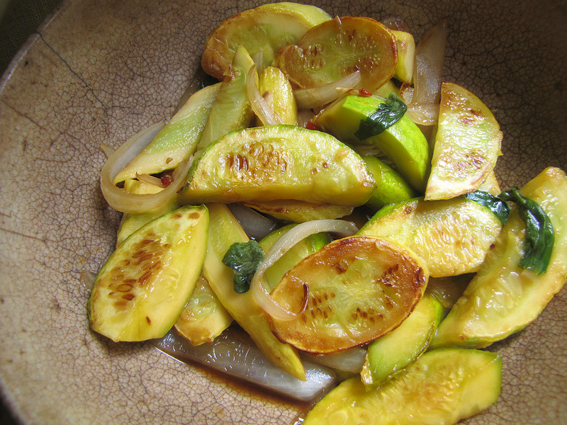 Thai Basil Summer Squash