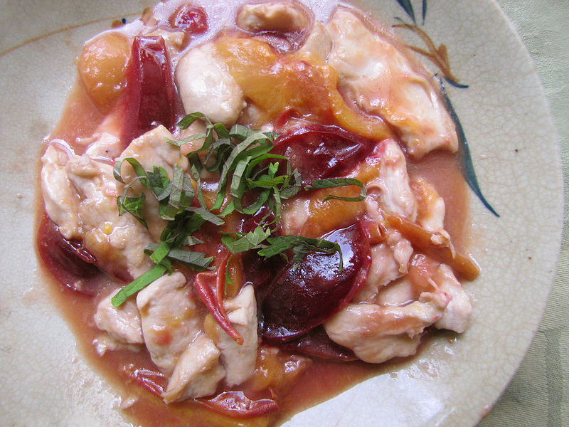 Tangy Chicken and Plum Stir-Fry