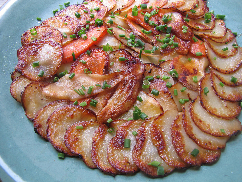 Potato and Root Vegetable Galette
