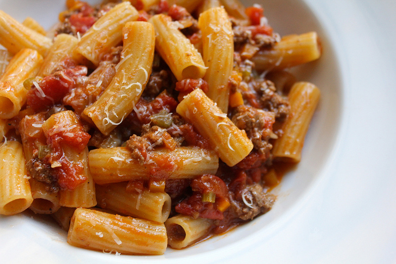 Hearty, Meaty Pasta Bolognese (and a failed attempt at a vegetarian version)