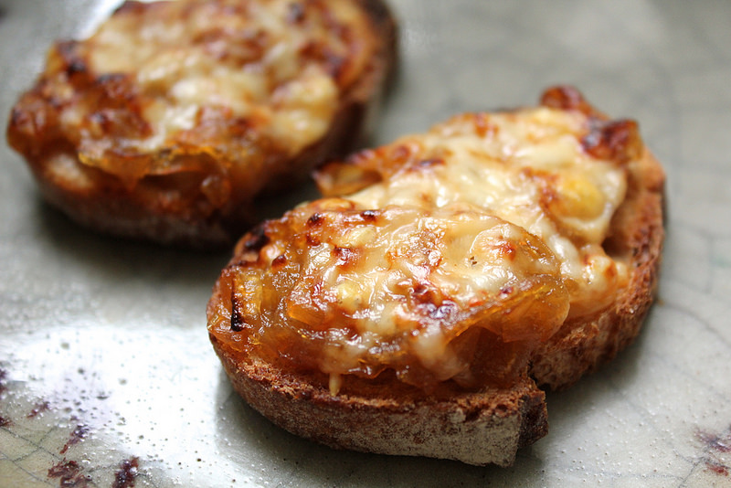 French Onion Crostini