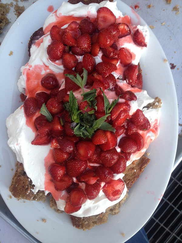 Strawberry Buckwheat Shortcake